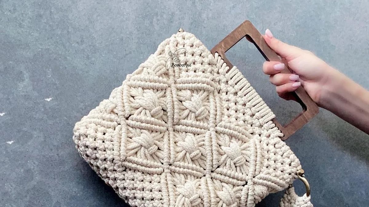 Обложка курса: [Макраме] Сумочка «Brigitte» [bomboknit]. Площадка: Складчик