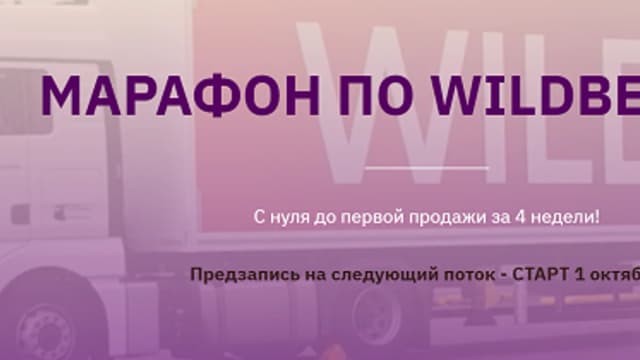Обложка курса: Марафон по Wildberries [Алиса] [Alison]. Площадка: Складчик