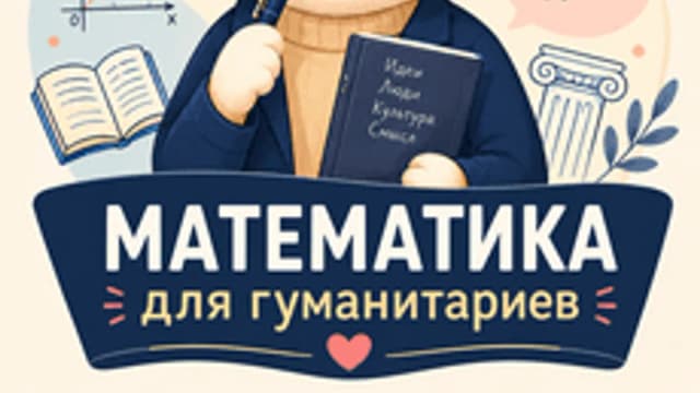 Обложка курса «Математика для гуманитариев.» на Stepik