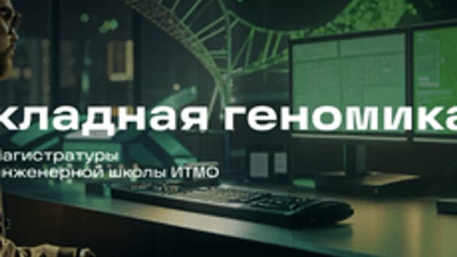 Обложка курса «Мегаолимпиада ИТМО - Прикладная Геномика» на Stepik