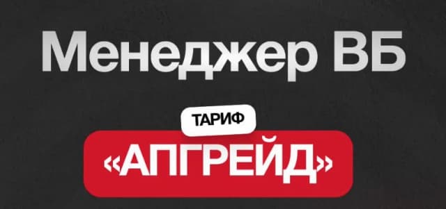 Обложка курса «Менеджер ВБ »