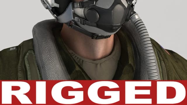 Обложка курса: Military Pilot V4 Rigged. Площадка: Складчик