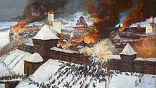 Обложка курса «Нашествие монголов на Русь» на Stepik