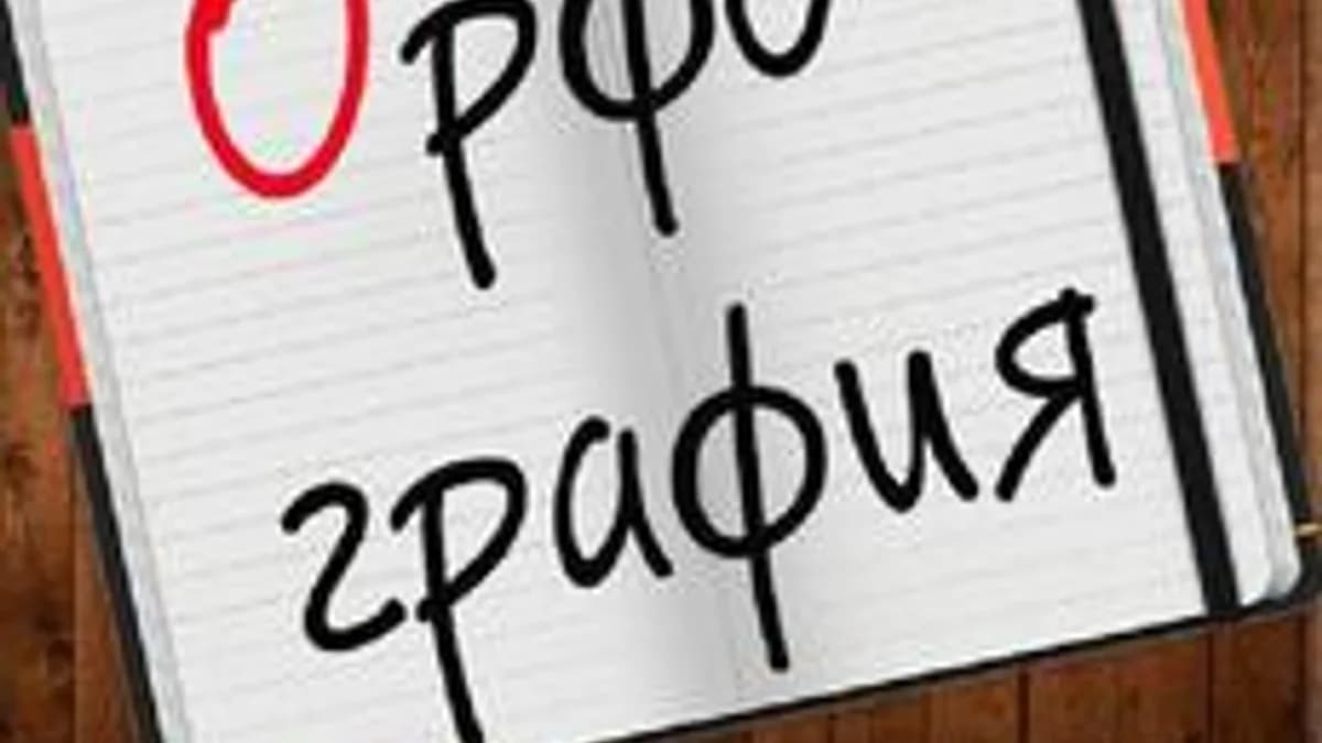 Обложка курса «Нескучно об орфографии» на Stepik