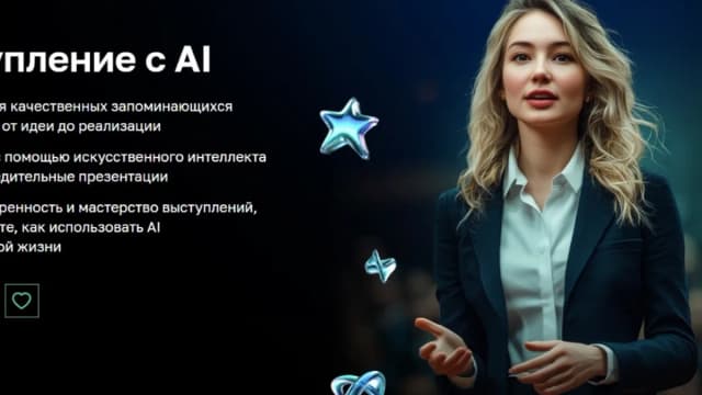 Обложка курса: [Нетология] Выступление с AI (Лилия Надергулова). Площадка: Складчина.biz