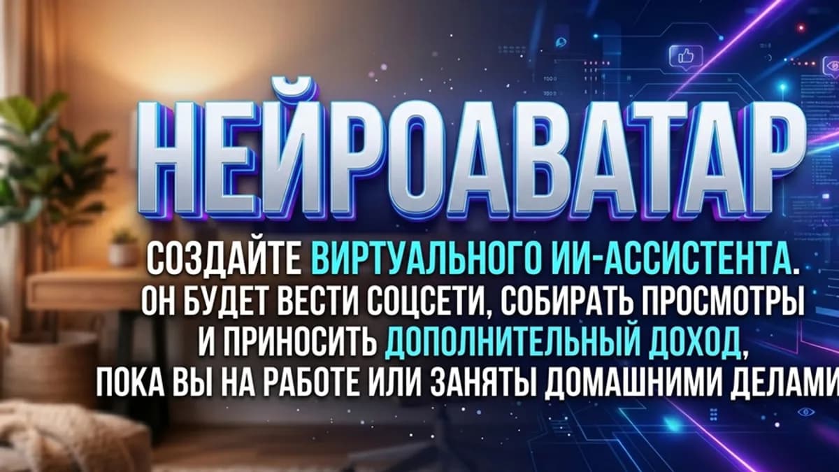 Обложка курса: Нейроаватар [Лида Павлова]. Площадка: Складчик