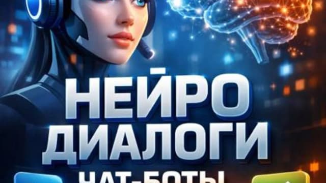 Обложка курса: Нейродиалоги: Чат боты и поддержка [Фёдор Баснописец]. Площадка: Складчик