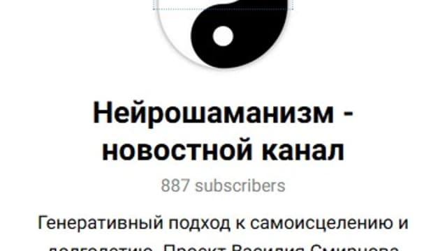 Обложка курса: Нейрошаманизм (Василий Смирнов). Площадка: Складчина.biz