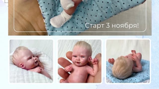 Обложка курса: Новорожденный (Евгения Ламонова). Площадка: Складчина.biz