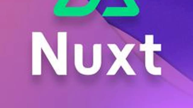 Обложка курса «Nuxt — fullstack Vue фреймворк» на Stepik