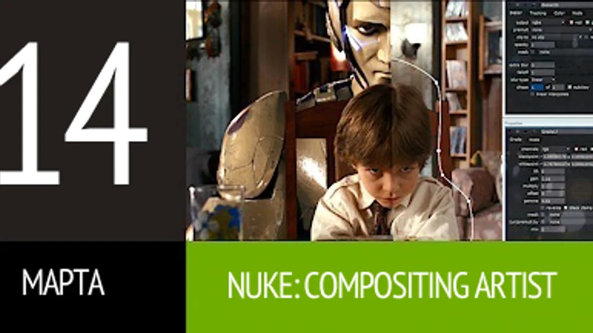 Обложка курса: [online-vfx] Nuke: Compositing Artist. Площадка: Складчик