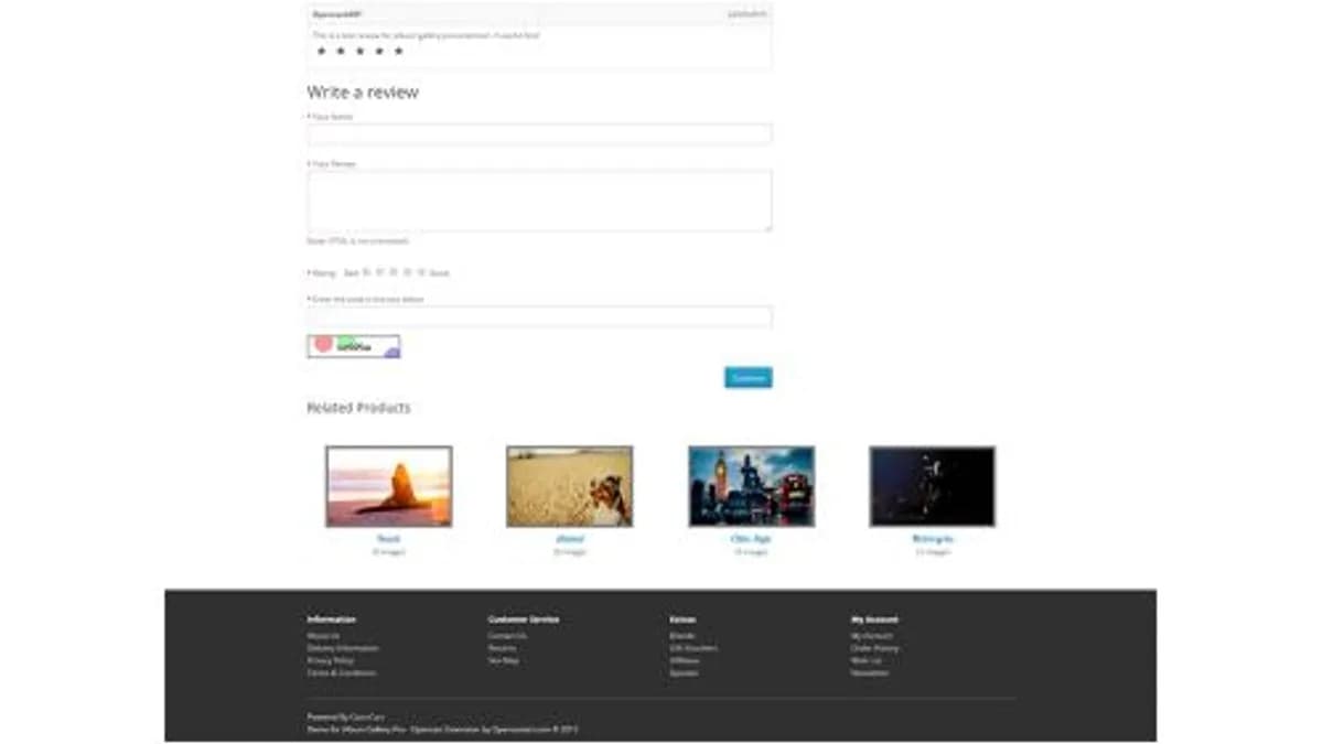 Обложка курса: [OpenCart 2x] Album Gallery Pro. Площадка: Складчик