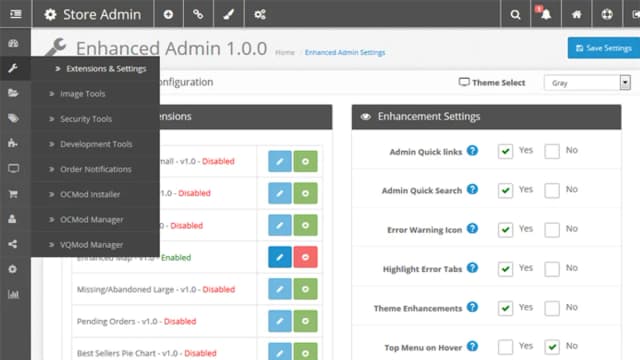 Обложка курса: [Opencart] Enhanced Admin Tools. Площадка: Складчик
