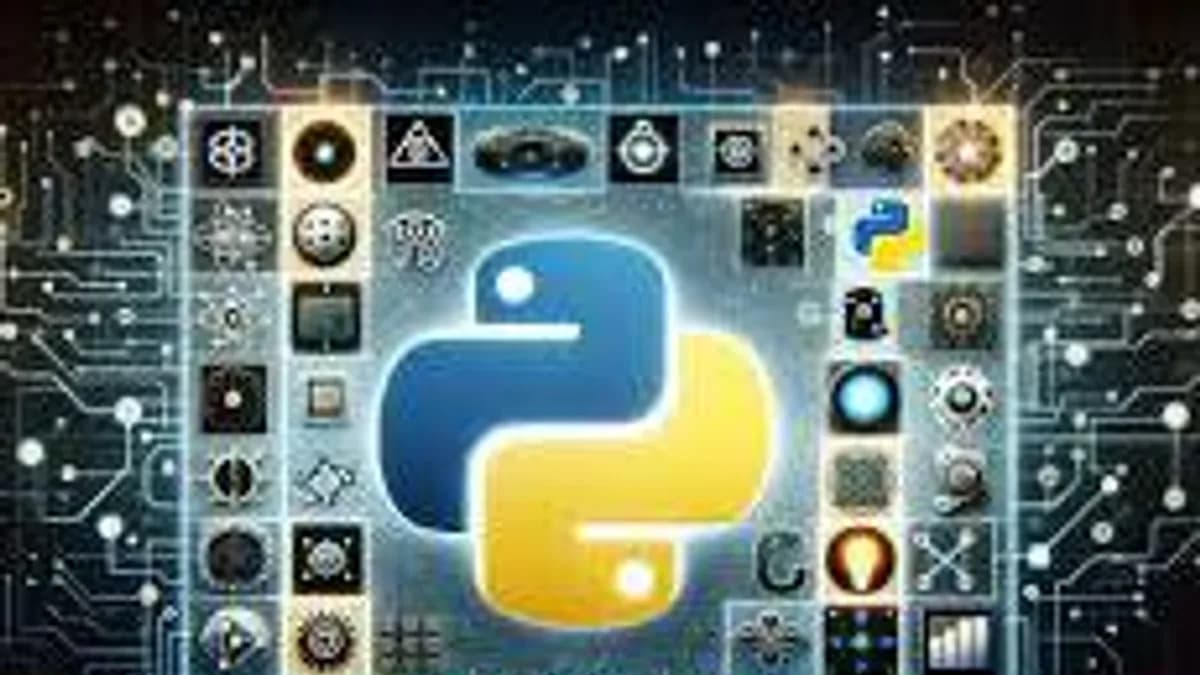 Обложка курса «Основ программирования на Python» на Stepik