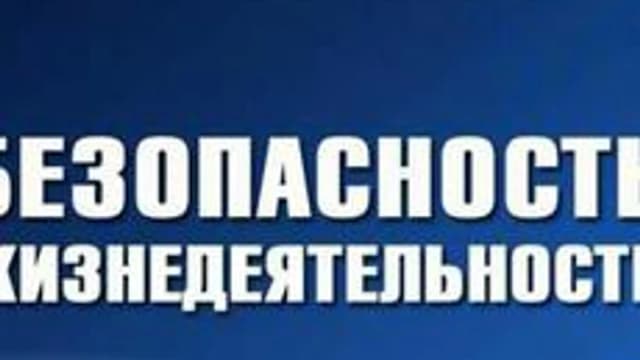 Обложка курса «Основы безопасности жизнедеятельности» на Stepik