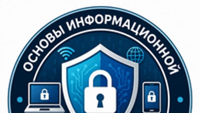 Обложка курса «Основы информационной безопасности» на Stepik