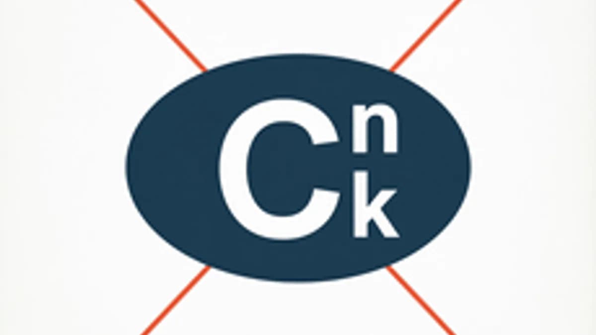 Обложка курса «Основы комбинаторики» на Stepik