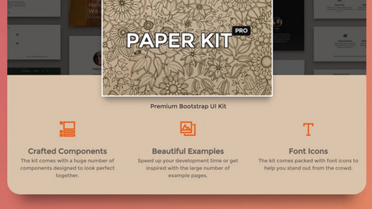 Обложка курса: Paper Kit (Pro). Площадка: Складчик