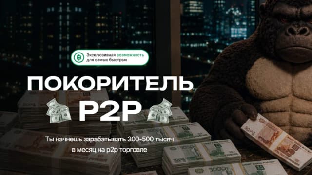 Обложка курса: Покоритель P2P [Не Сущий Свет] [Павел Инаков]. Площадка: Складчик