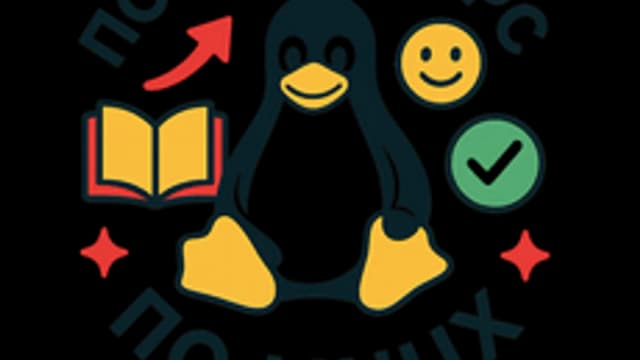Обложка курса «Полный курс по Linux» на Stepik