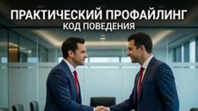 Обложка курса «Практический профайлинг: код поведения» на Stepik