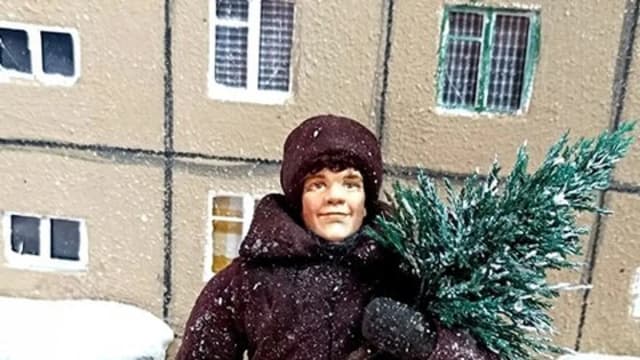 Обложка курса: Праздник к нам приходит «Папа, дочка, ëлка» (Елена Есина). Площадка: Складчина.biz