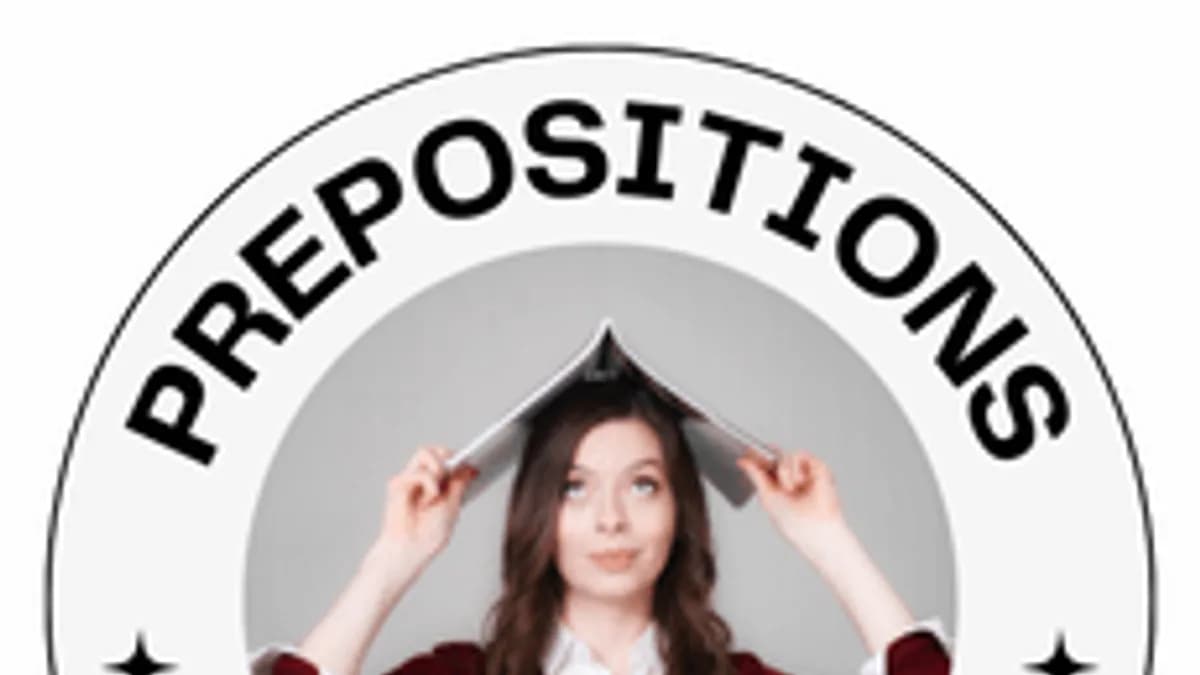 Обложка курса «Prepositions and Phrasal Verbs» на Stepik