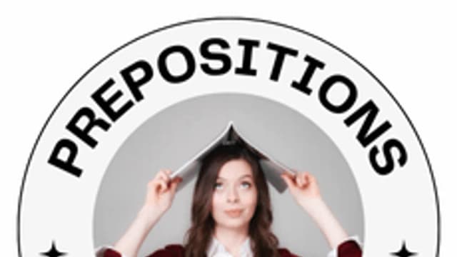 Обложка курса «Prepositions and Phrasal Verbs» на Stepik