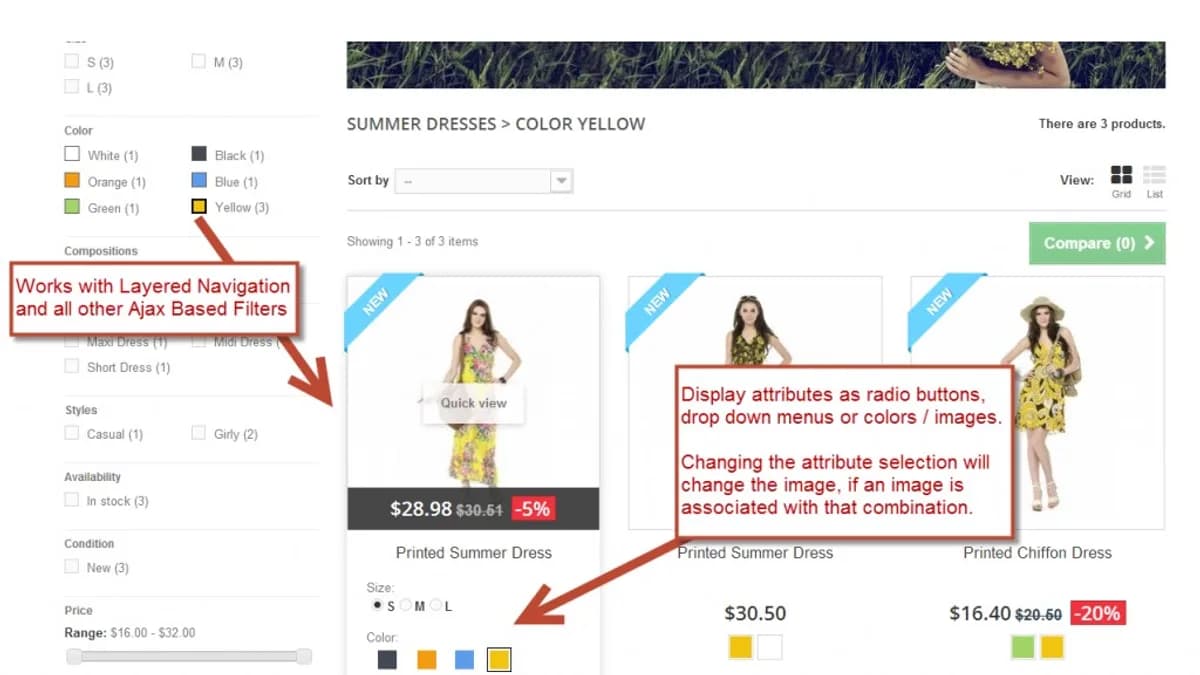 Обложка курса: [Prestashop] Модуль Product List Attributes. Площадка: Складчик