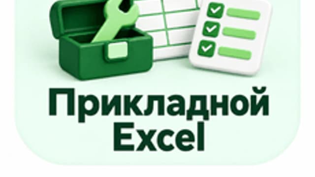 Обложка курса «Прикладной Excel» на Stepik