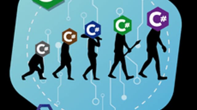 Обложка курса «PRO C#. Эволюция языка» на Stepik