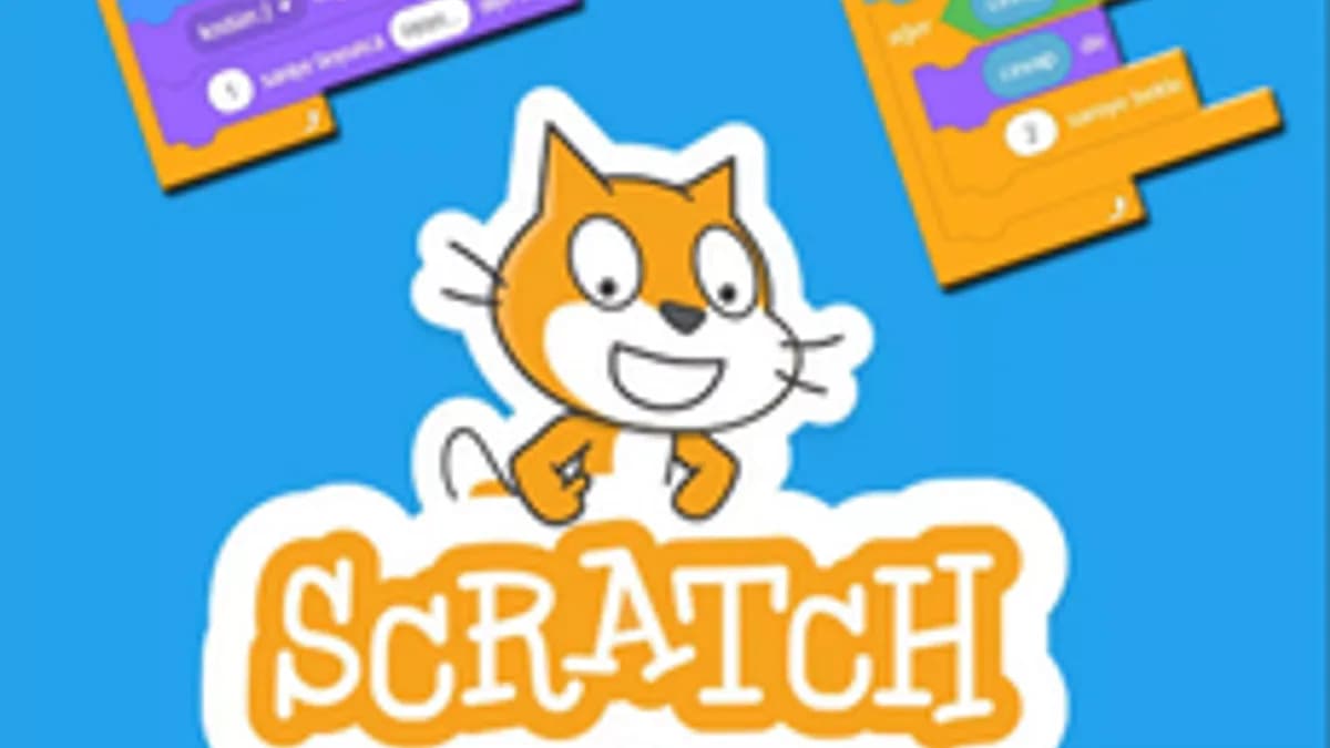 Обложка курса «Программирование и основы Scratch» на Stepik