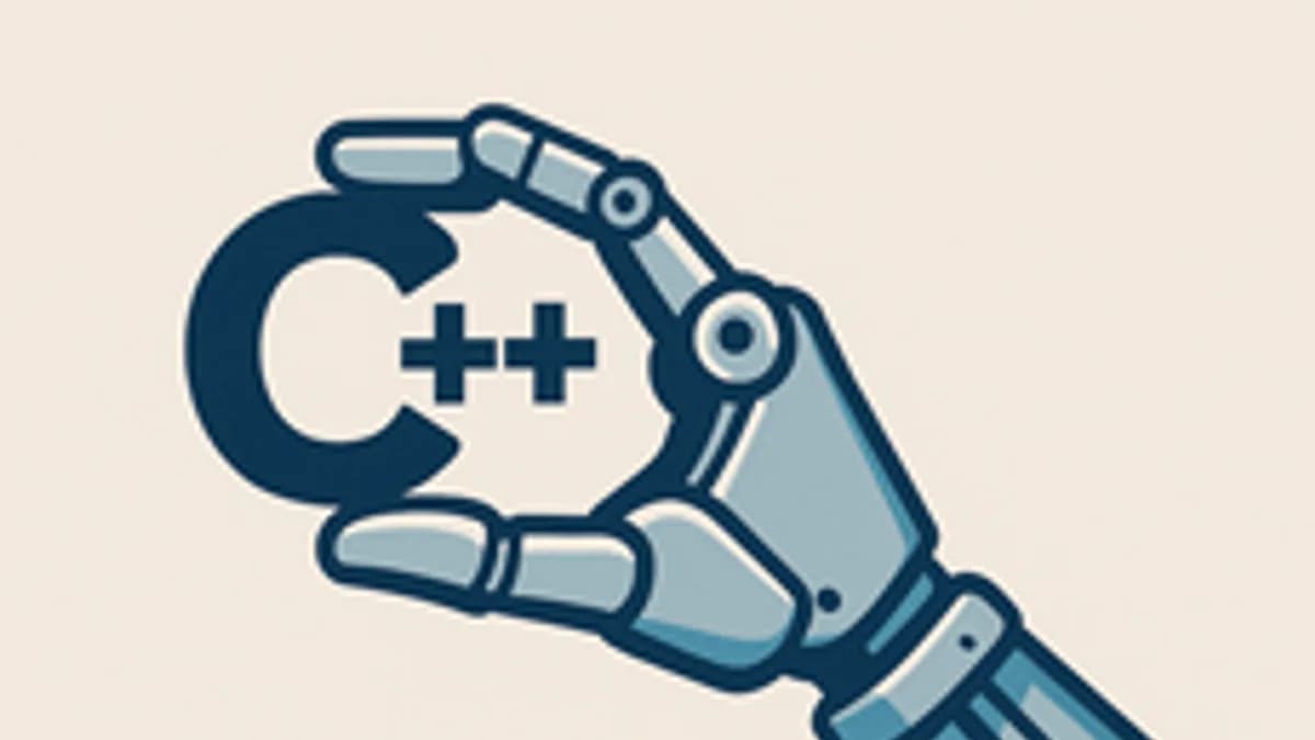 Обложка курса «Программирование роботов на C++» на Stepik