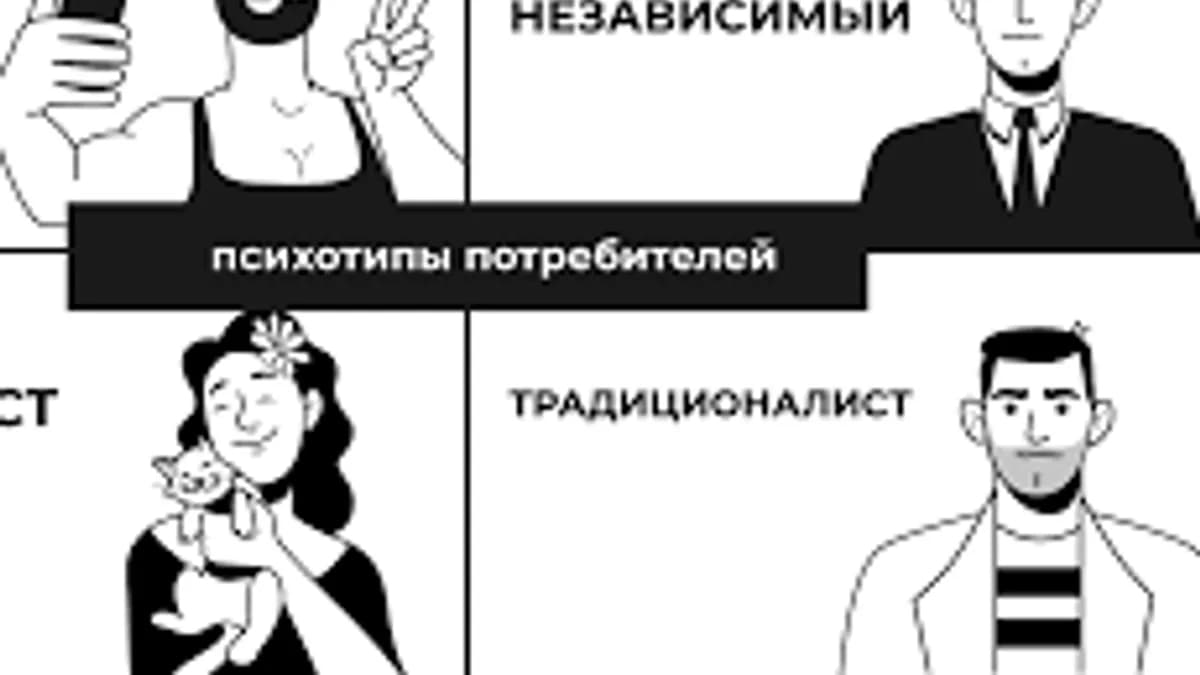 Обложка курса «Психотипы потребителей» на Stepik