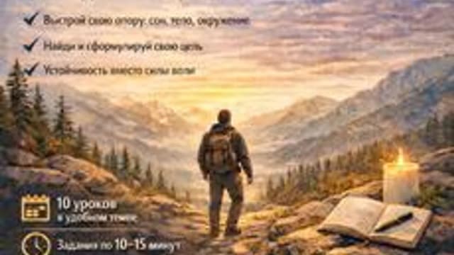 Обложка курса «Путь Героя: Начало — Стартуй с нуля и приди к себе настоящему» на Stepik