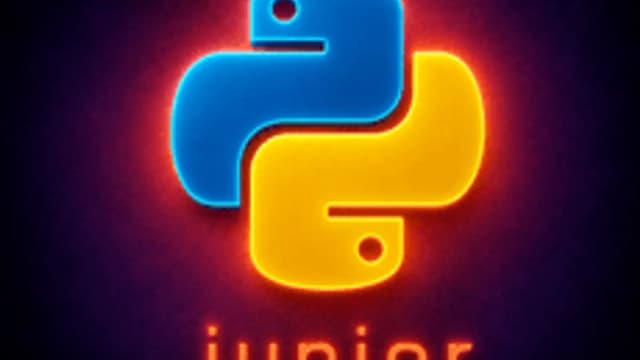 Обложка курса «Python для джунов» на Stepik