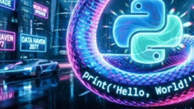 Обложка курса «Python для начинающих.» на Stepik