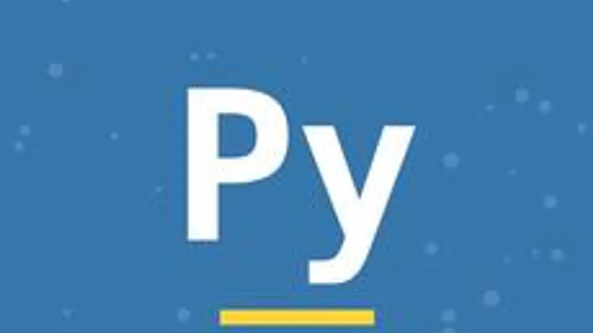 Обложка курса «Python для новичков» на Stepik