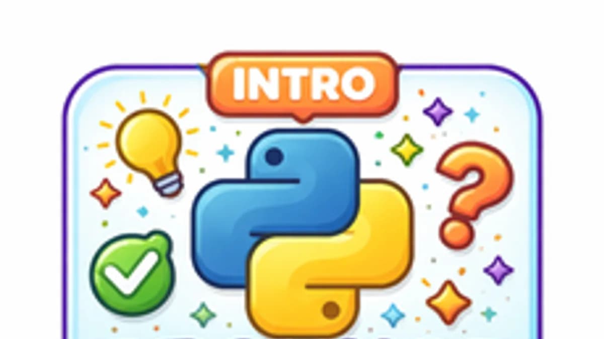Обложка курса «[Python INTRO] Вводное тестирование» на Stepik