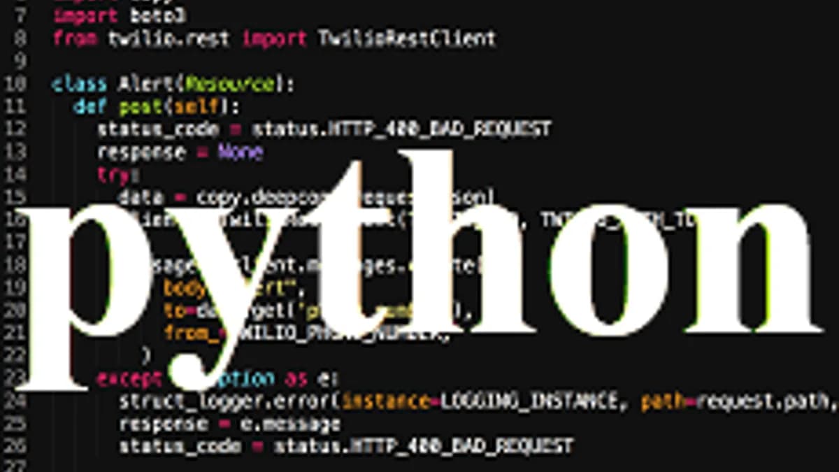 Обложка курса «Python практика» на Stepik