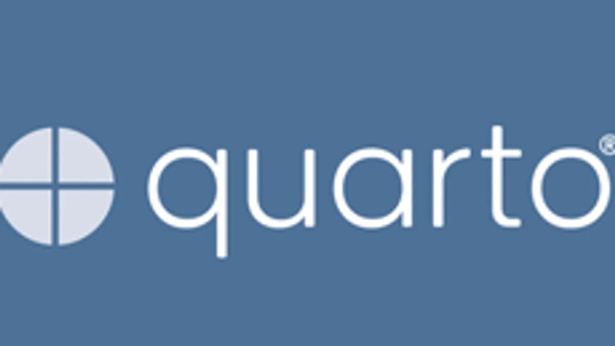 Обложка курса «Quarto: отчеты в R» на Stepik