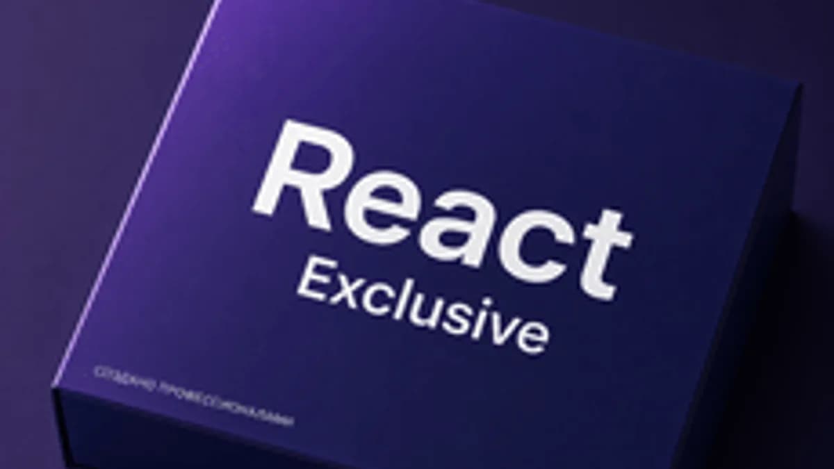 Обложка курса «React Exclusive» на Stepik