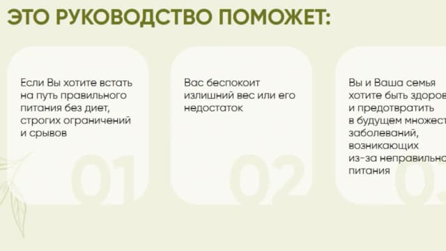 Обложка курса: Руководство по питанию [Елена Аньшина]. Площадка: Складчик