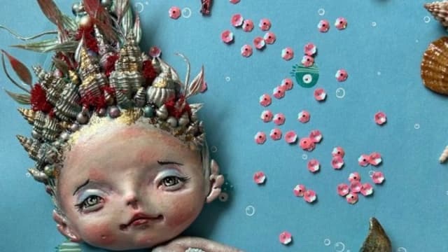 Обложка курса: Русалочка (Виктория Рубцова). Площадка: Складчина.biz