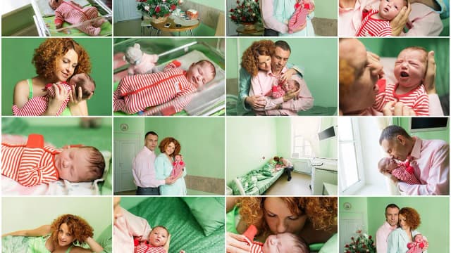 Обложка курса: Съемка выписки из роддома - Настя Околот. Площадка: Складчик