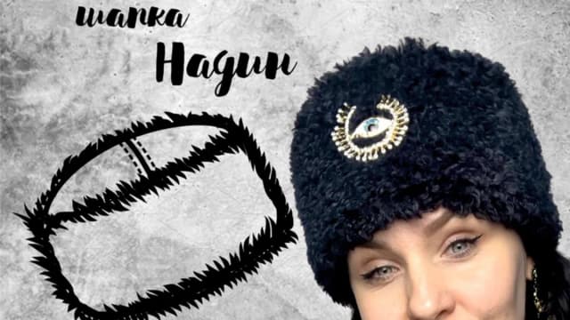 Обложка курса: Шапка меховая Надин. Размеры 54-61 (_natalyfox_). Площадка: Складчина.biz