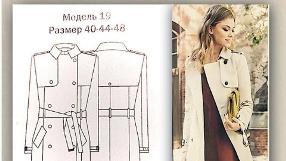 Обложка курса: [Шитье] Тренч [Ирина Вард]. Площадка: Складчик