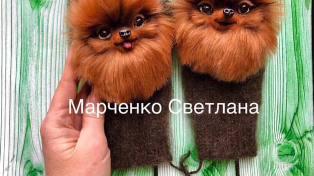 Обложка курса: Шоколадные шпицы. Звероварежки (Светлана Марченко). Площадка: Складчина.biz