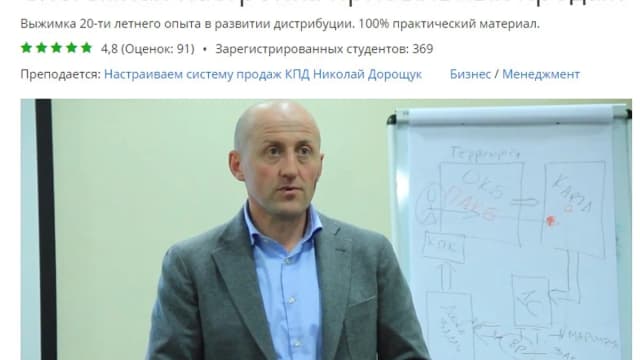 Обложка курса: Системная настройка прибыльных продаж. Площадка: Складчик