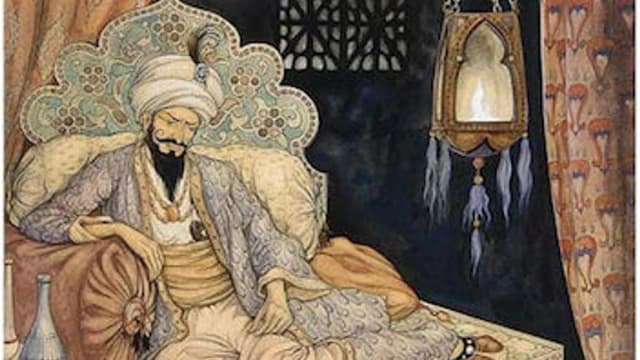 Обложка курса: Сказки Шахерезады (первый месяц). Площадка: Складчик